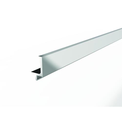 FİTİLSİZ ÇEKMECE GÖMME KULP PROFİLİ L=6000 mm. -ASİT MAT ELOKSAL -T6-F22 -6063