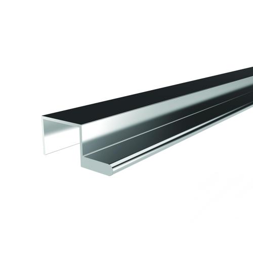 EKONOMİK 18 MM KULP L=2500 mm. -E3C000 (P07) PARLAK BEYAZ ELOKSAL -T6-F22 -6463