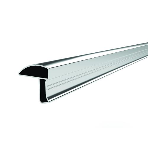 KOMPAK LAMİNAT TAÇ PROFİLİ L=6000 mm. -ASİT MAT ELOKSAL -T6-F22 -6063